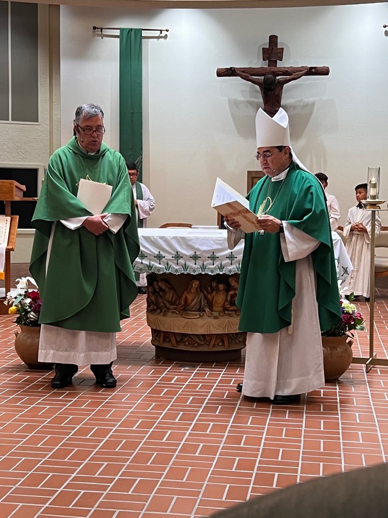 Father Fahey Installed Roman Catholic Diocese of Baton Rouge